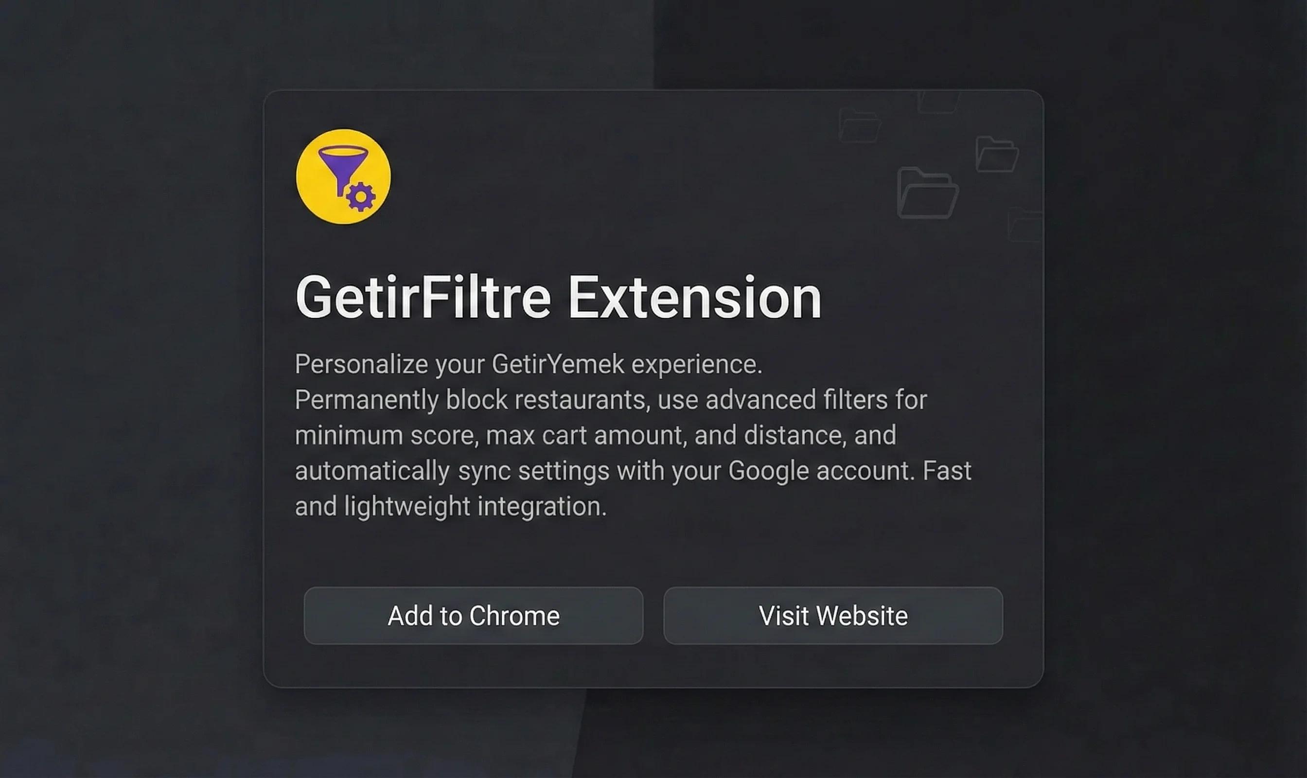 GetirFiltre